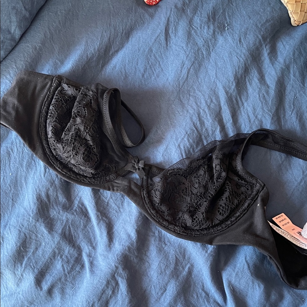 Victoria's Secret Black Lace Underwire Bra